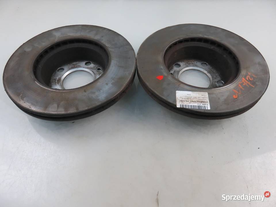 2x TARCZA HAMULCOWA PRZÓD CITROEN JUMPER II 22 osobowe