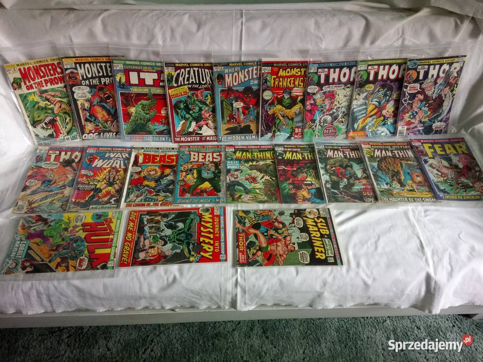 Komiksy Marvel stany brązowa era USA Warszawa