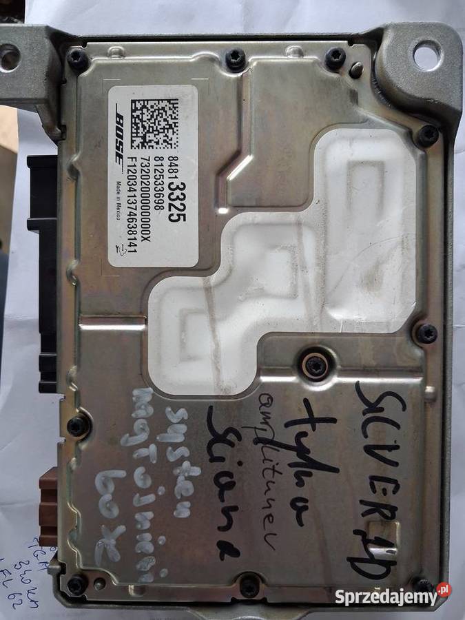 Amplituner system naglosnienia Bose Chevrolet osobowe Sierakowice