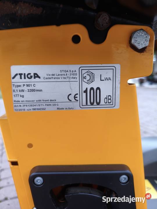 Stiga Park 320 G 2018 r 20 V2 Traktorki sprzedam