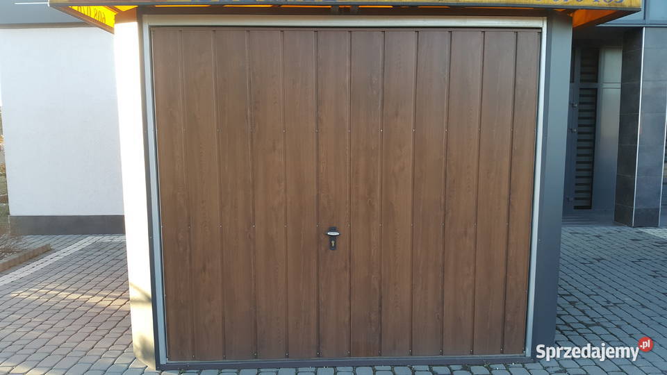 Brama Garażowa Uchylna Dwuskrzydłowa Na Wymiar sprzedam