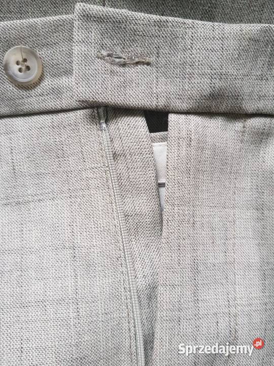 XLmęskie garniturowe eleganckie wizytowe spodnie Kielce