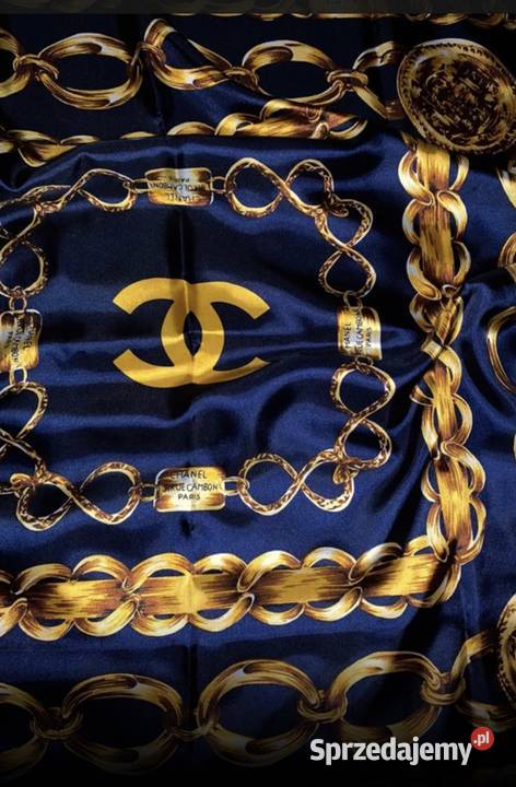 Chustka apaszka duża łańcuchy Dodatki Nisko