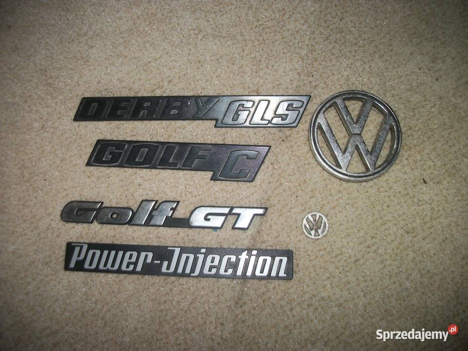 VW Golf GT Golf C Derby Znaczki Szczecin sprzedam