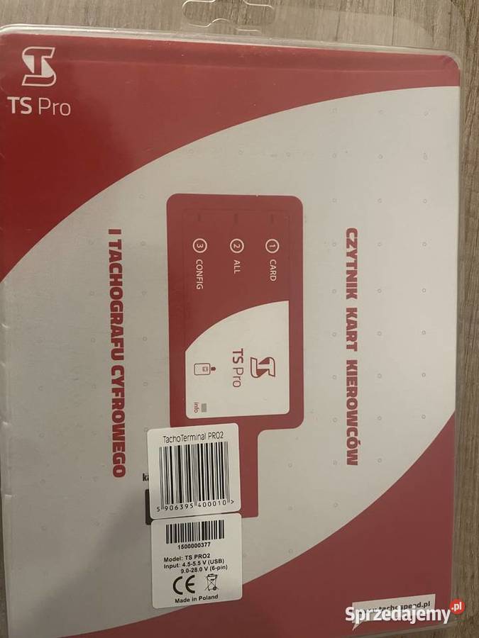 Czytnik kart kierowców i tachografu cyfrowego Laszczyny
