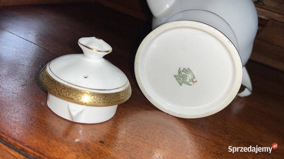 Dzbanek Tuscan Made in England Z lat 60 XX wieku Porcelana i szkło Gdańsk