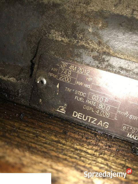 Deutz BF 4M 2012 Blok sprzedam