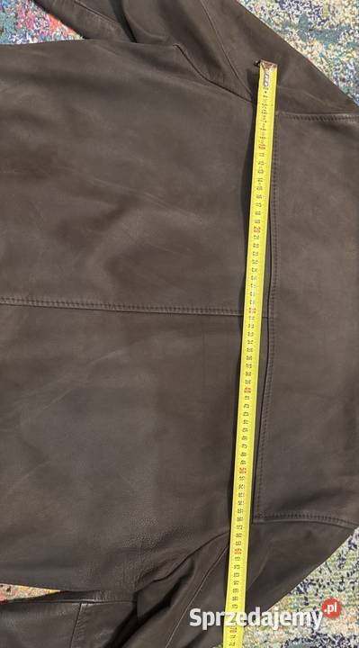 Kurtka skórzana męska xl Suchy Las gruba skóra Kalisz