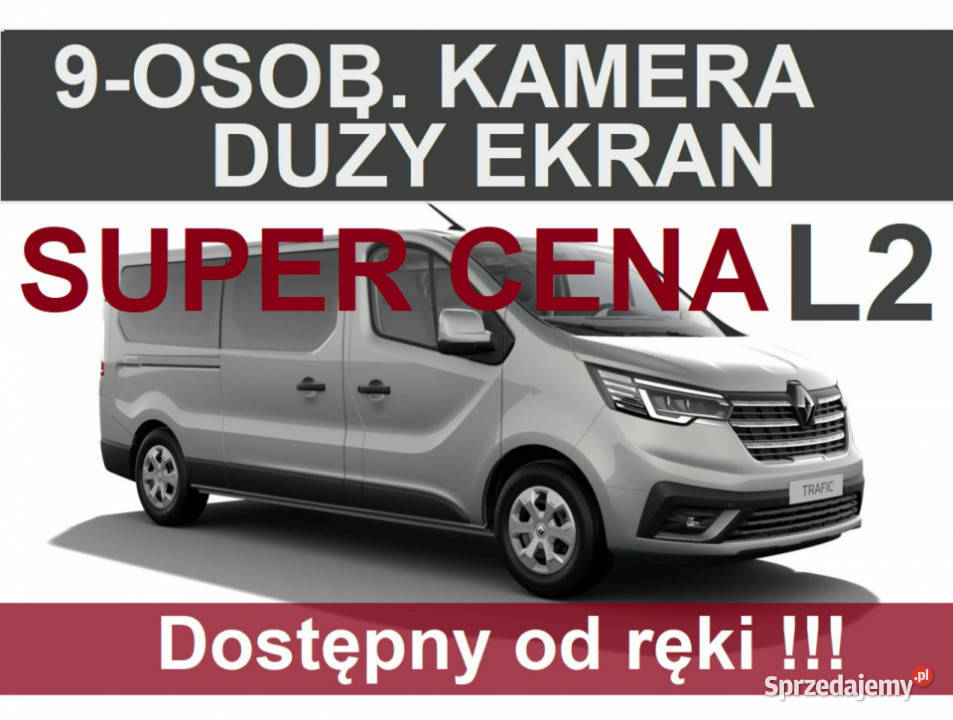 Renault Trafic L2 150 20 Full Led Super Niska Szczecinek