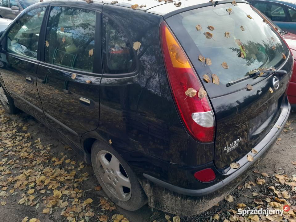 Nissan Almera Tino 18 benzyna 2003r Lift z de 4/5 Samochody osobowe Wronki