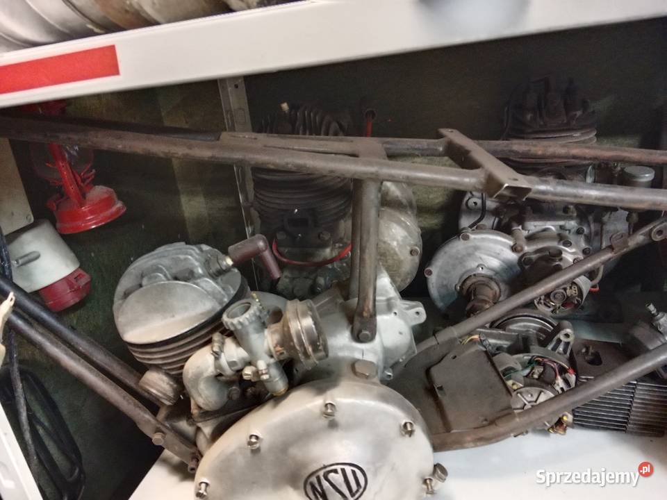 Rama z silnikiem NSU 201 ZDB