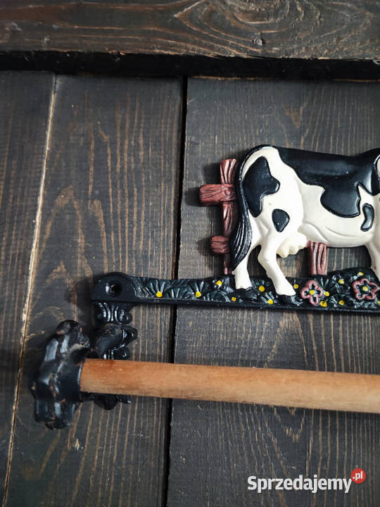 Wieszczki z krówką podstawka sielskie Antyki, Sztuka, Kolekcje Płock