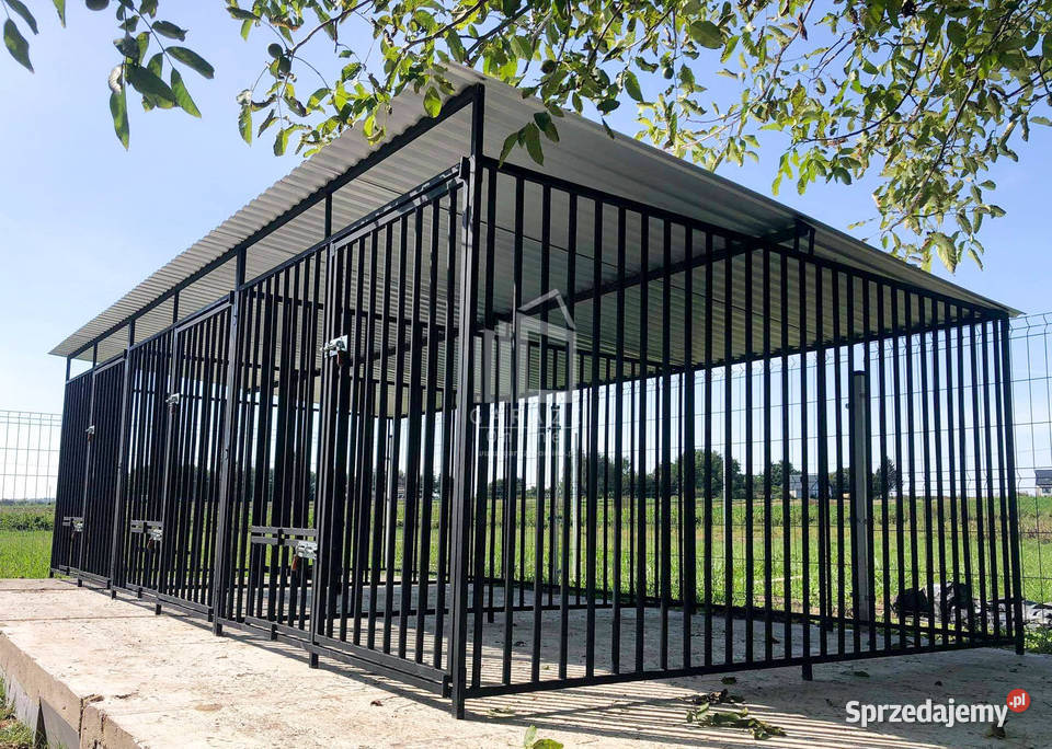 Kojec Psa 3w1 6x2m Klatka XXL 3 stanowiska ID572 Leszno sprzedam