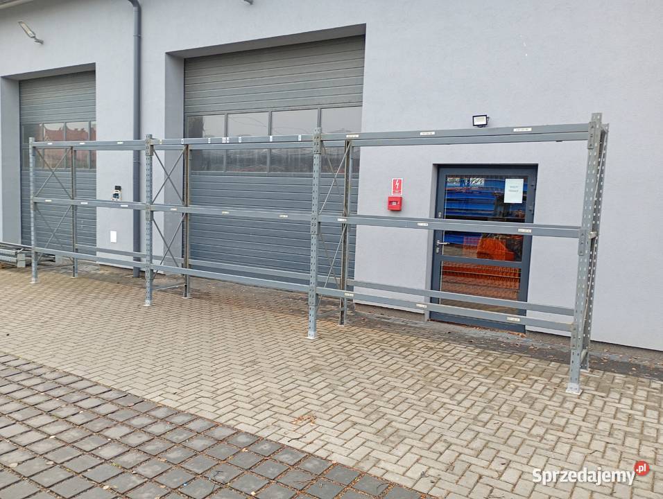 Regał kontenerowy magazynowy do garaż hali Magazynowanie lubelskie
