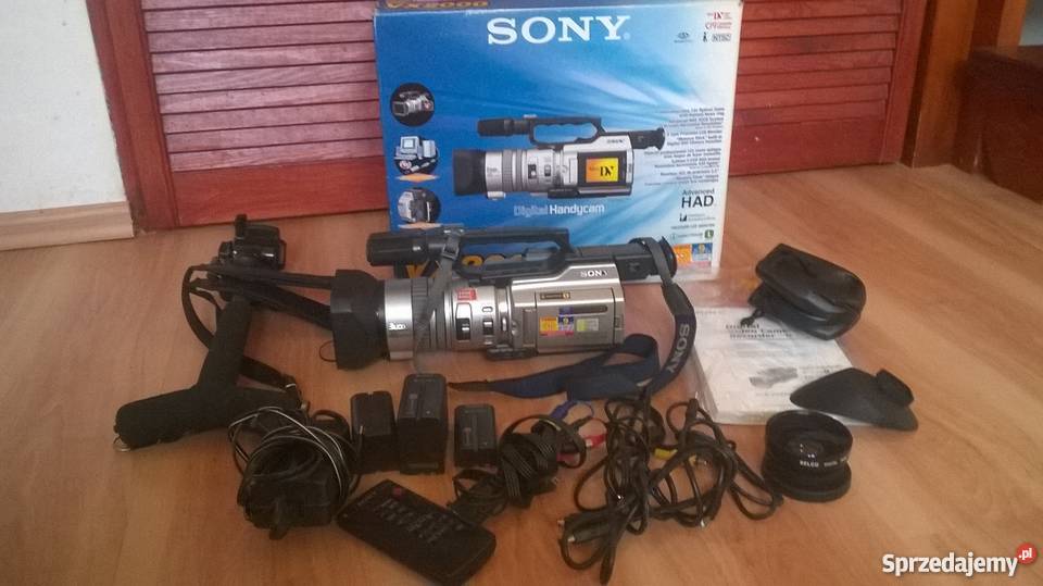 Kamera Sony DCR-VX2000 NTSC + Gratisy, OKAZJA! TANIO! Kraków