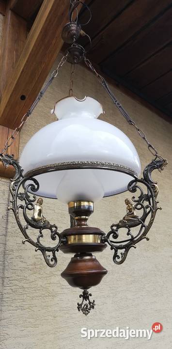Lampa wisząca stylowa retro naftowa zabytkowa Lampy wiszące Garwolin