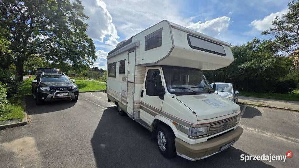 Kamper Fiat Ducato 19TD 1993 165230 zadbany kujawsko-pomorskie Toruń
