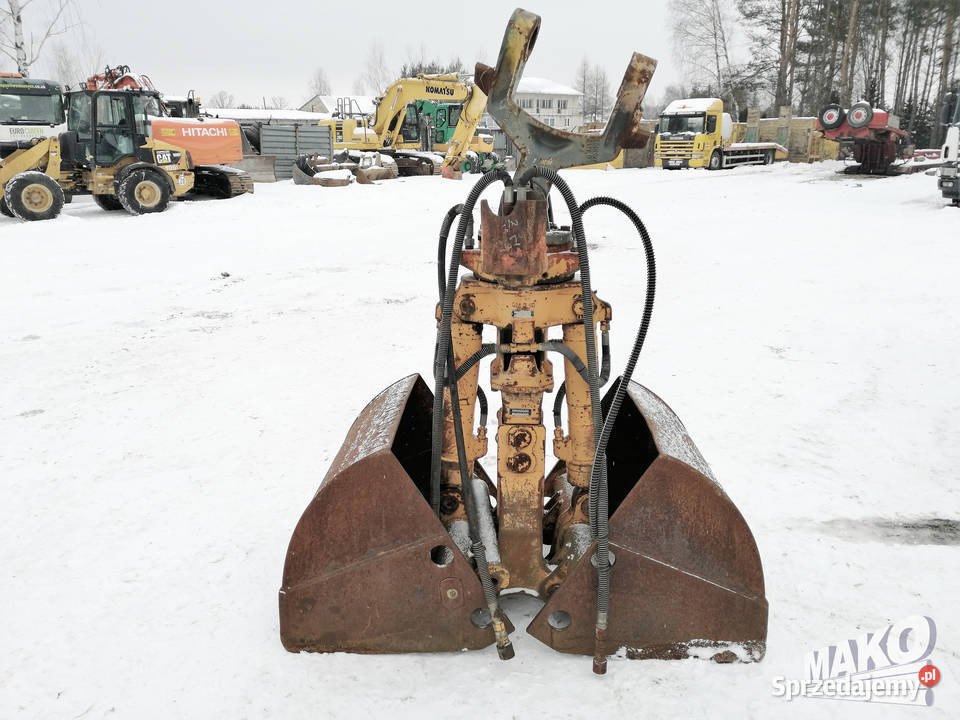 Chwytak hydrauliczny do koparki