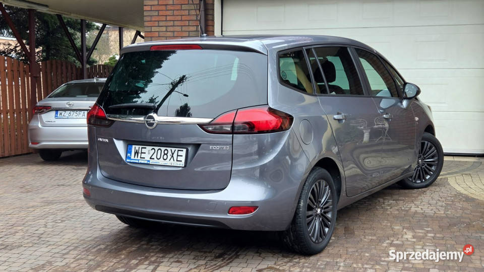 Opel Zafira 16 TURBO 120 lat OPLA Salon serwis łódzkie Aleksandrów Łódzki