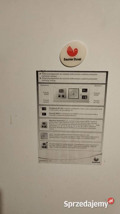 Piece gazowe saunier duval Kraków