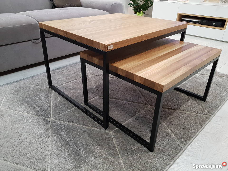 Komplet kawowy Industrialnyloftdąb