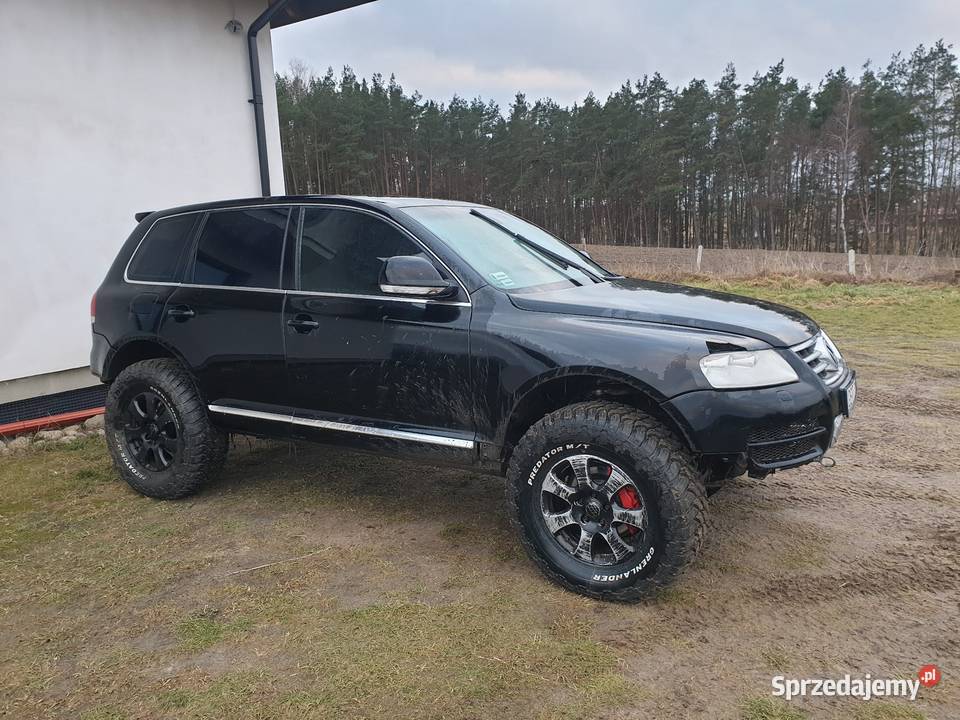 VW Touareg v10 Off Road 4x4 przyciemniane szyby