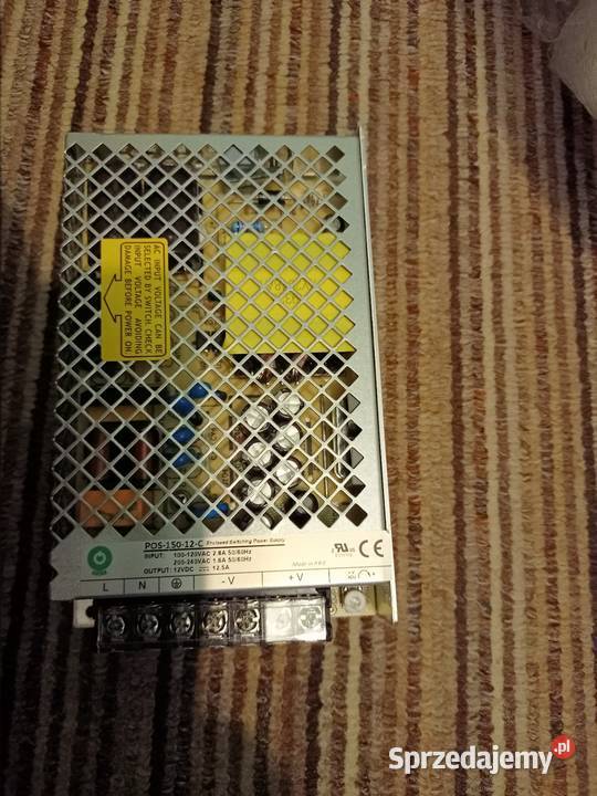 Zasilacz 12v montażowy Kraków