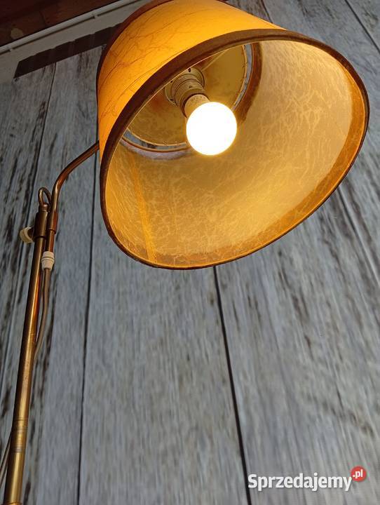 lampa podłogowa 253 mosiężna Byczyna