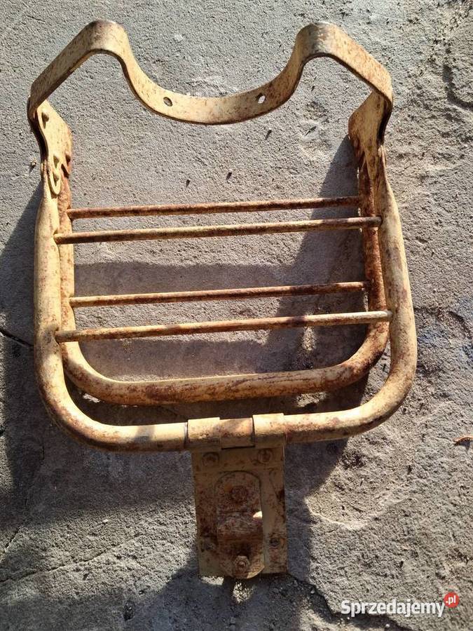 Bagażnik Nsu Steco piaskowe malowanie Akcesoria motocyklowe