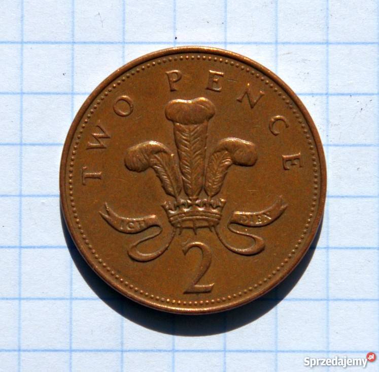 2 PENSY TWO PENCE 1997 WIELKA BRYTANIA lubelskie Piszczac
