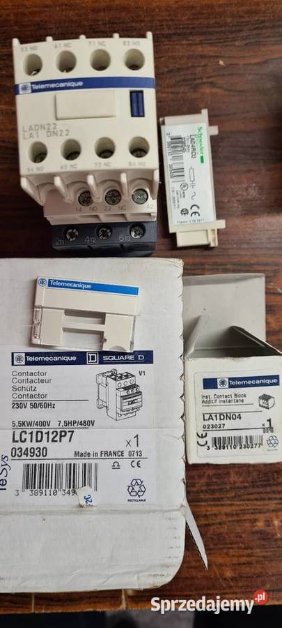 Styczniki Telemecanique 55KW 4KW Dom i Ogród Wiśniowa