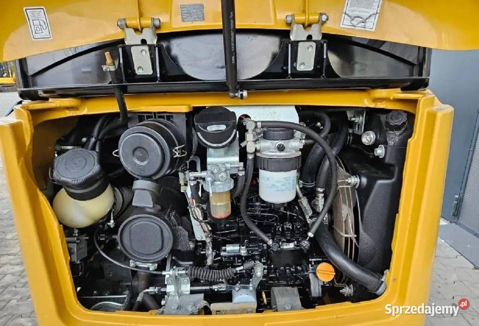 Minikoparka Caterpillar 3017D 3 łyżki do kopania Łobódź