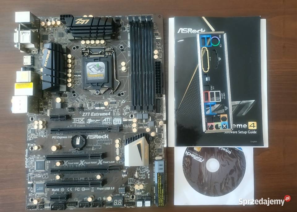 Płyta główna Asrock Z77 EXTREME 4 LGA 1155 DDR3 2600+ mazowieckie
