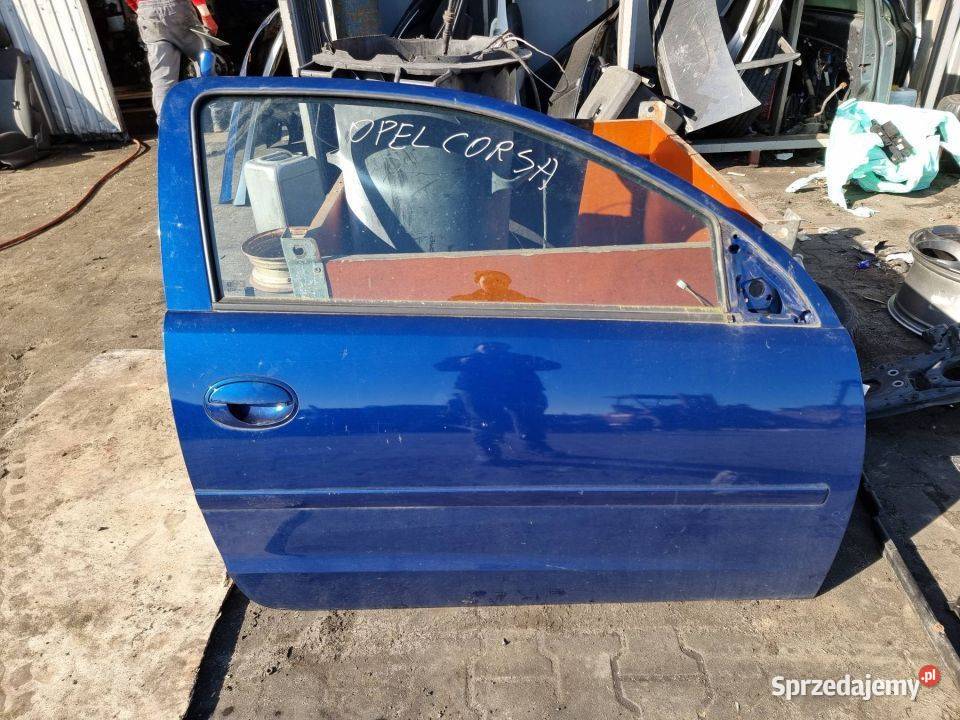 DRZWI LEWE PRZÓD OPEL CORSA C Lipno