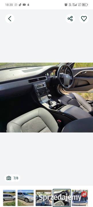 Volvo V70iiianglik2 4d 163manualzamiana dolnośląskie Złoty Stok