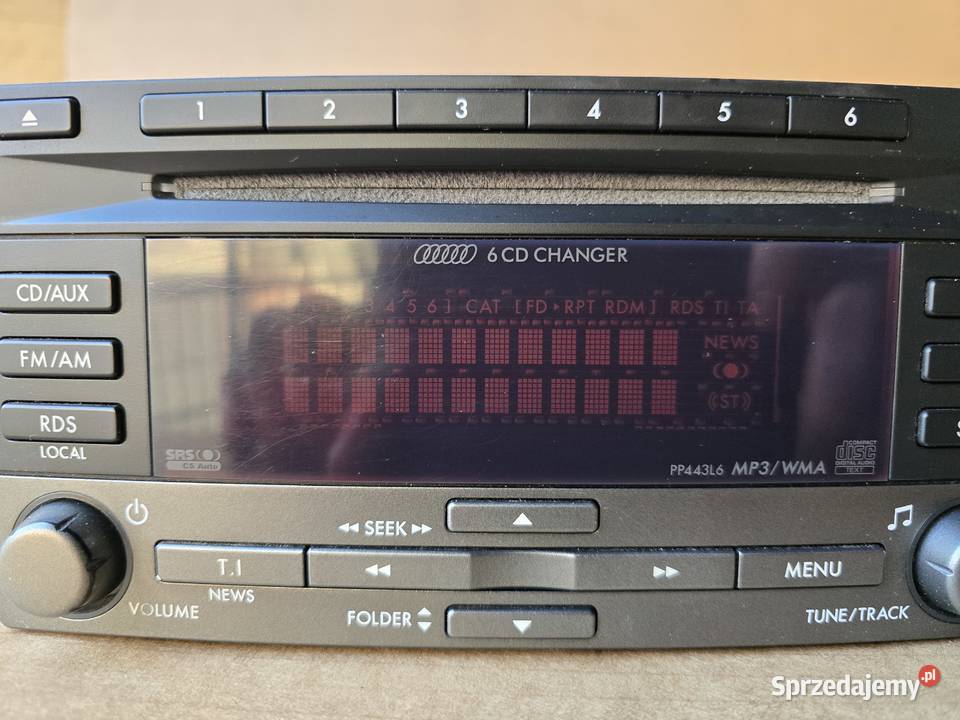 Subaru Forester 3 SH radio oryginał na płyty CD Legnica