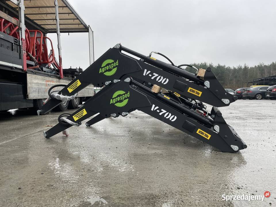 21 Ładowacz czołowy Agrosped V700 URSUS ZETOR MF nieuszkodzony Pabianice