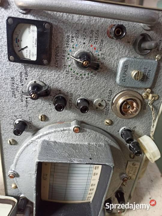 Oscyloskop radiolinia tester P320 R320 CCCP Militaria Skierniewice sprzedam