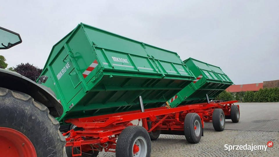 Przyczepa transportowa Krone KRONE DK225 16 nieuszkodzony Głogówek