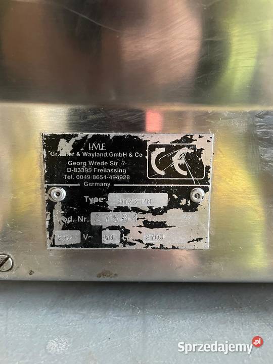 Witryna gastronomiczna grzewcza na 3 poj GN 11 Lublin