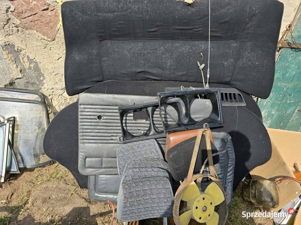 Fiat 125p duży zestaw części komplet szyby Biała Piska