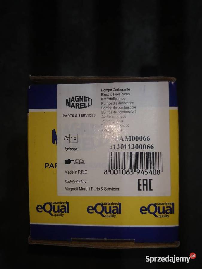 a8 d2 42 pompa paliwa MAGNETI MARELLI mam00066 lubelskie