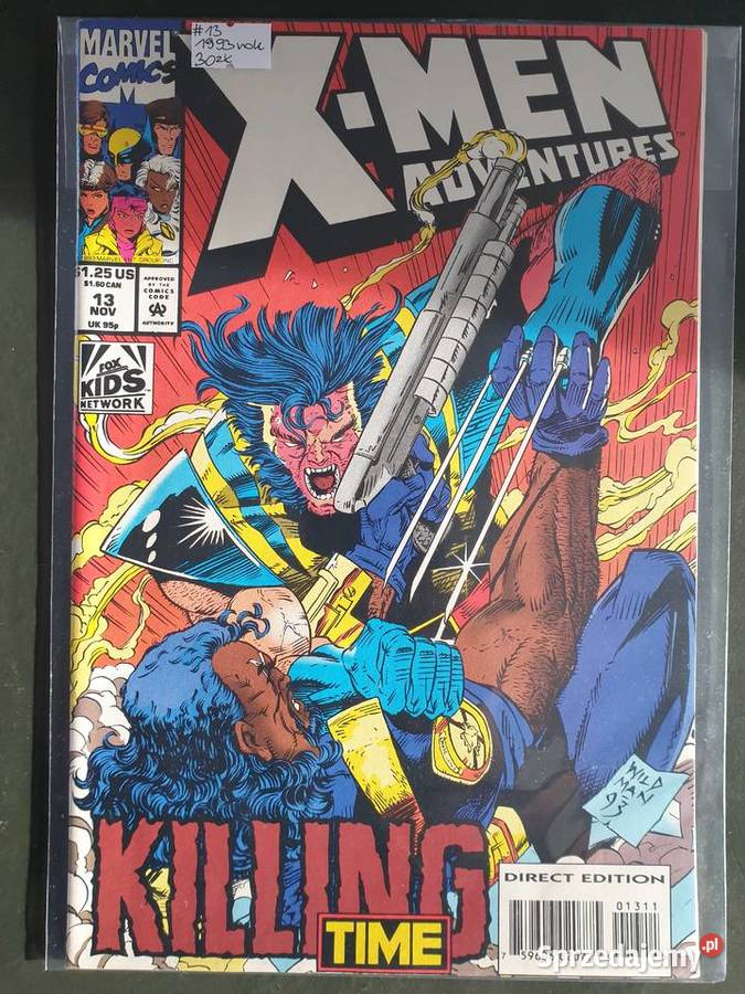 XMen Adventures zestaw 6 oryginalnych komiksów pomorskie Gdynia