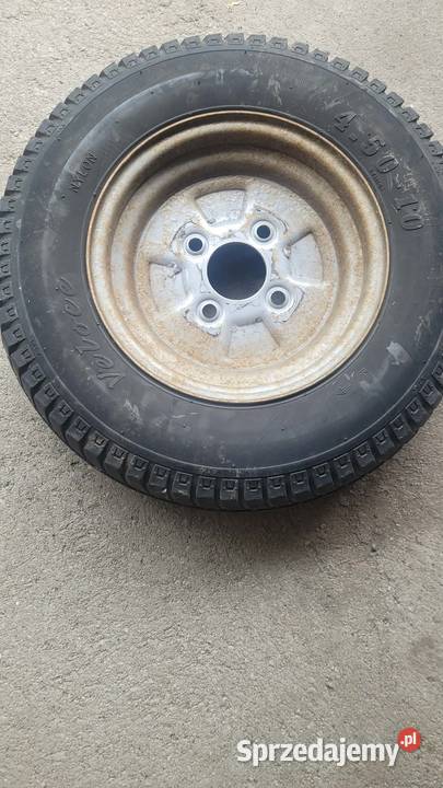 Koła opona VELOCE 450 450R 10 przyczepki komplet lubuskie Małomice