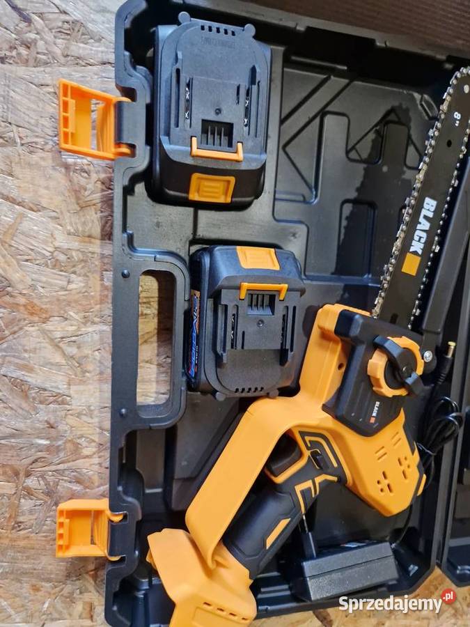 PIŁA łańcuchowa AKUMULATOROWA Pilarka drzewa Piły łańcuchowe Piły, pilarki i wyrzynarki Głogowa