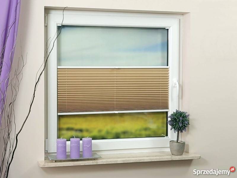 Plisy okienne Na wymiar Wysoka jakość Wystrój okien Sulejówek sprzedam