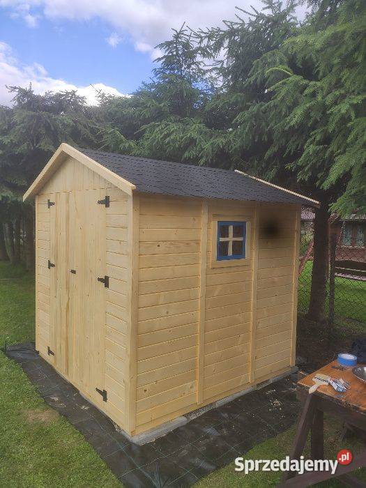 Domek narzędziowy ogrodowy drewniany 210x210x220 małopolskie Kraków