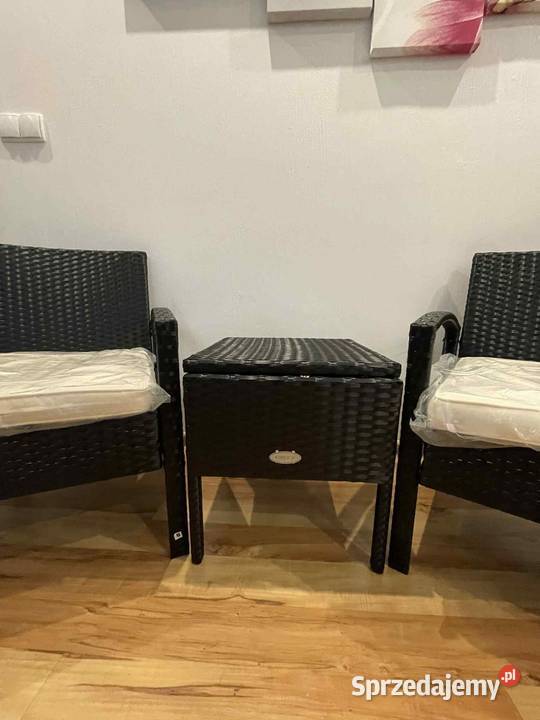Nowe krzesła ratanowe stolik małopolskie