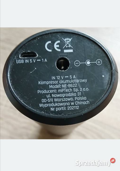 Kompresor akumulatorowy bezprzewodowy nowy