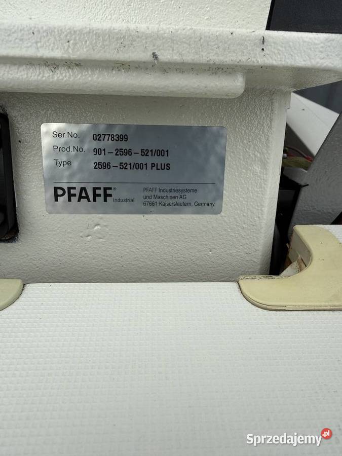 Pfaff 2596 PLUS automatyczna maszyna do szycia 2 Łaskarzew